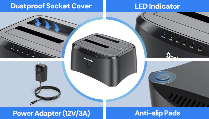 Hands-on: Dockteck USB 3.0 to SATA Dual Bay External Hard Drive Enclosure Review