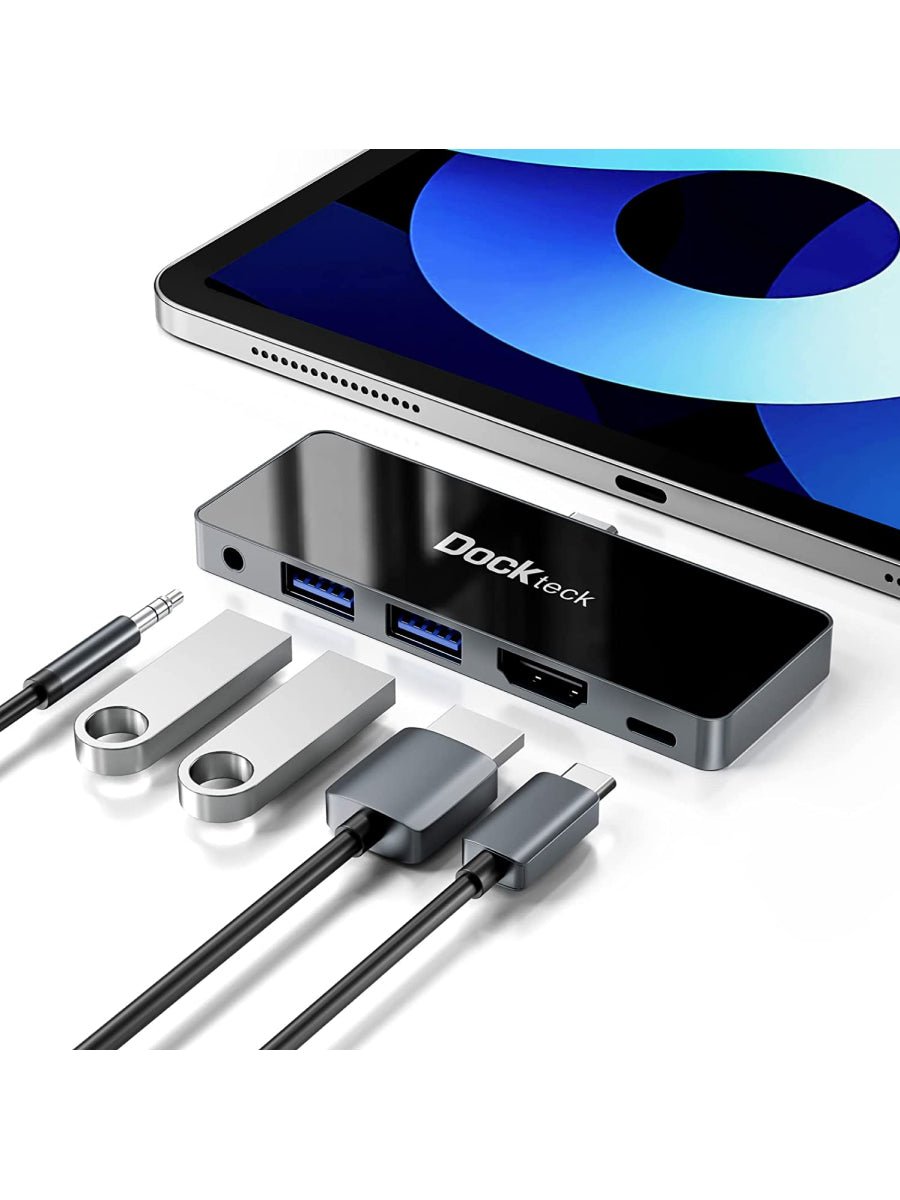 Van hen Verschillende goederen eetbaar USB C Hub Adapter for iPad Pro 5 in 1 – Dockteck