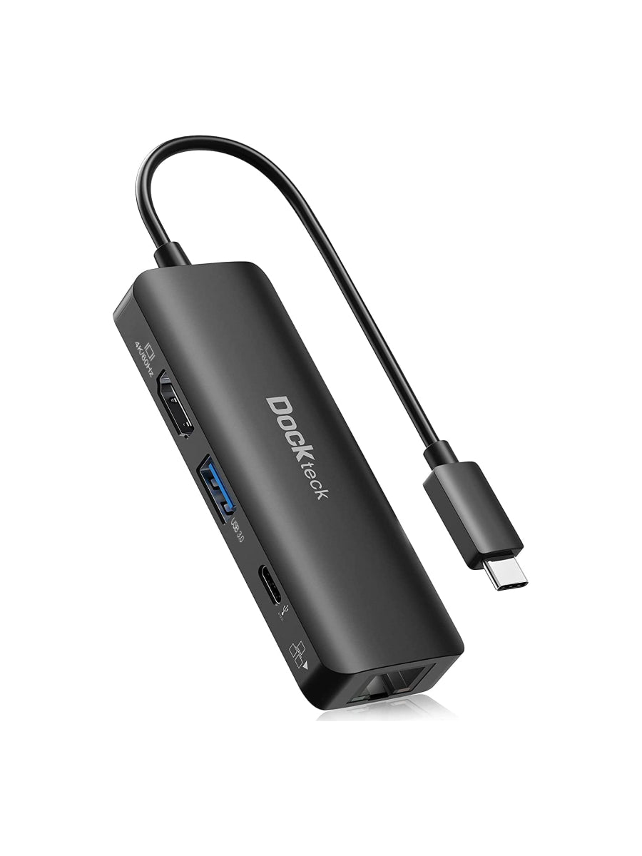 Dockteck 4-in-1 USB-C hub for seamless productivity