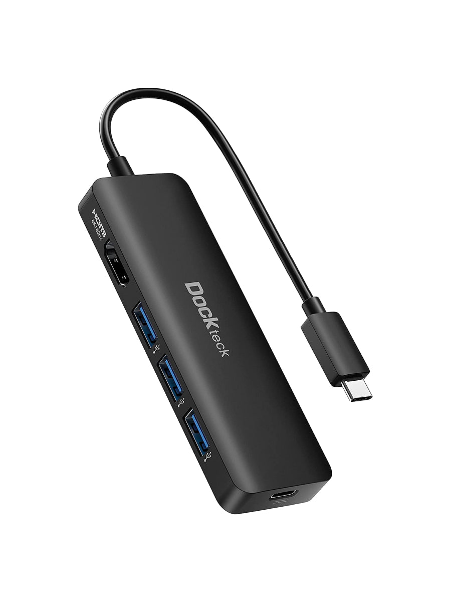 5-in-1 USB C Hub - Fast & Convenient Charging, 4K Video & More