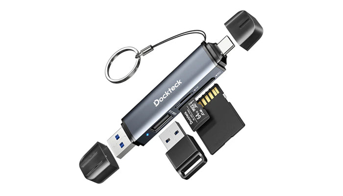 Card Reader Handle Can the Dockteck 3 In 1 Card Reader Handle Multiple Slots Simultaneous