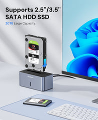 Dockteck USB 3.0 to SATA External Hard Drive Docking Station - Dockteck