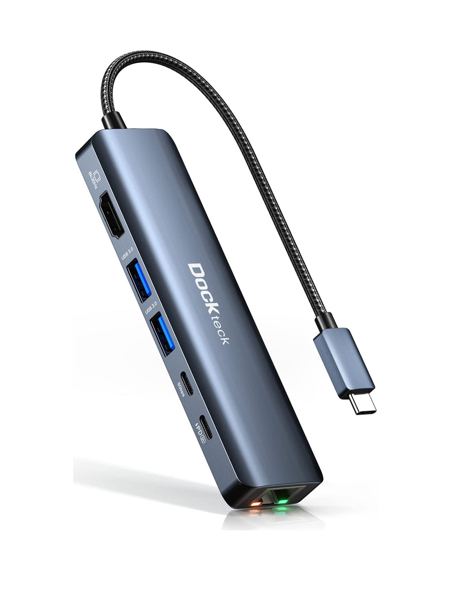 Dockteck USB-C hub powers flawless 8K@30Hz for work and play
