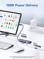 Dockteck USB-C hub powers flawless 8K@30Hz for work and play