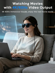 Dockteck 100W USB-C to AR Glasses Charging Hub for Xreal VITURE RayNeo - Dockteck