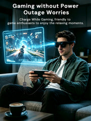 Dockteck 100W USB-C to AR Glasses Charging Hub for Xreal VITURE RayNeo - Dockteck