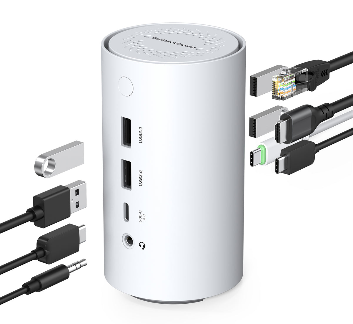 Dockteckexpand 10-in-1 USB-C Docking Station - Dockteck