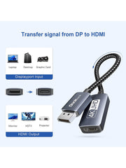 Dockteck Active DP 1.4 to HDMI adapter