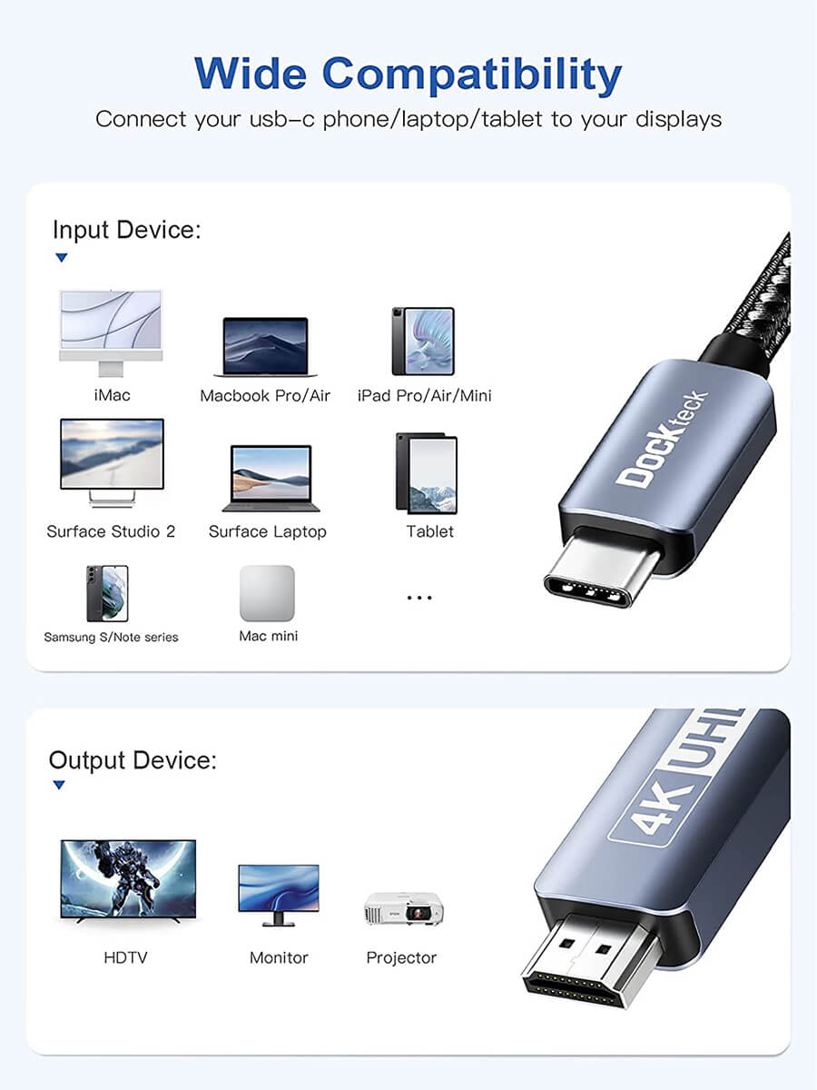 USB C to HDMI Cable