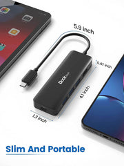 Dockteck USB-C Multiport Adapter 5-in-1 - Dockteck