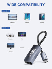 USB C to HDMI Adapter 4K@60Hz