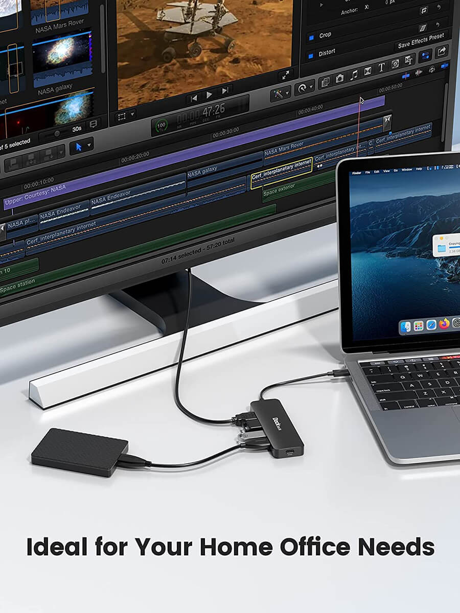 5 Port USB-C Hub 8KPRO