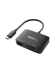 Dockteck Type C HDMI VGA Adapter 4K@60Hz